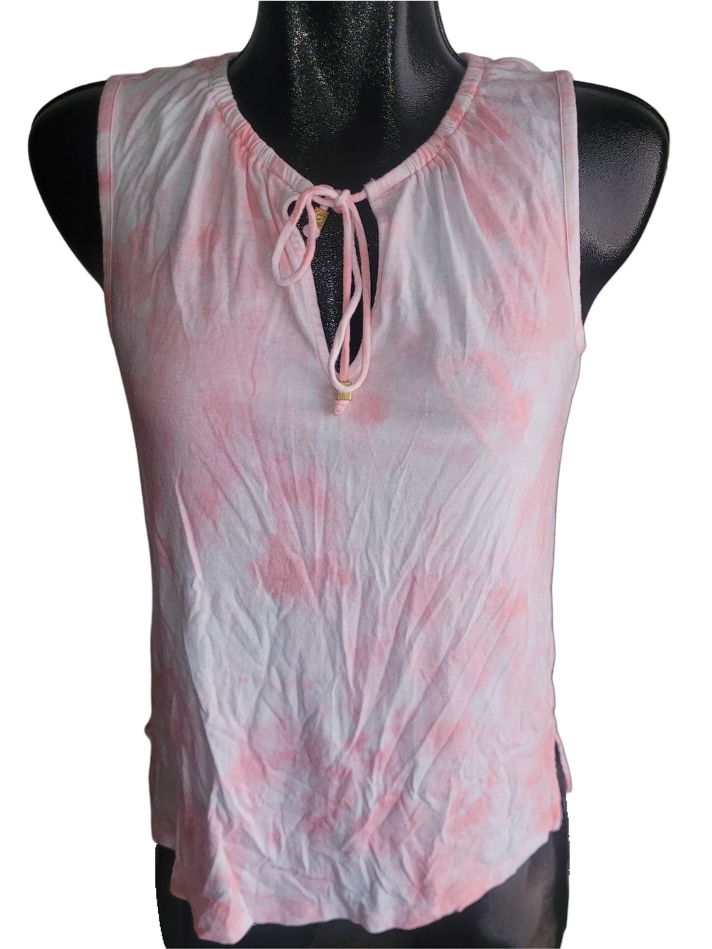 Michael Kors Light Pink Tie-Dye Sleeveless Women’s Tank Top Size S